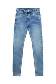 Skinny Jeans aus nachhaltiger Baumwolle blue light washed